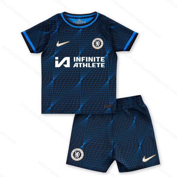 Chelsea 2a Niños Kit de Fútbol 23/24 – Versión Replica