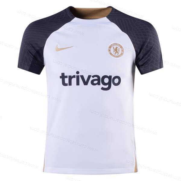 Chelsea Pre Match Training Camisa de fútbol – Blanco – Versión Replica