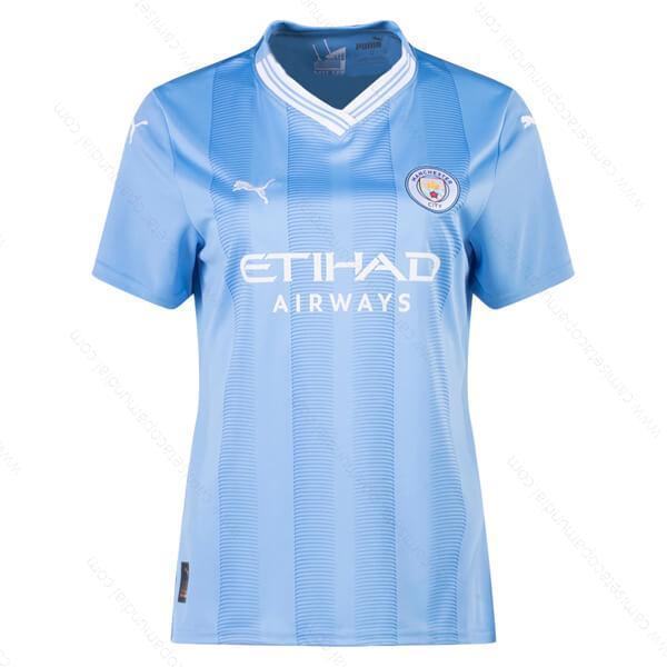 Manchester City 1a Mujer Camisa de fútbol 23/24 – Versión Replica