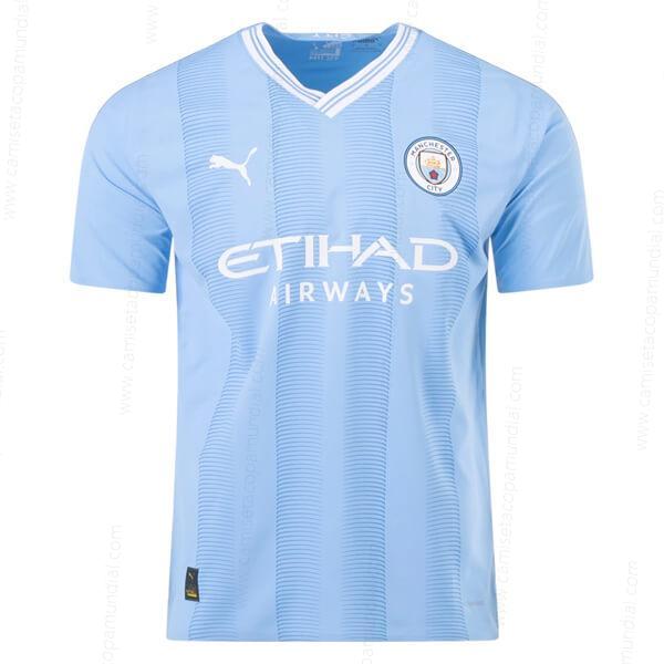 Manchester City 1a Versión para jugadores Camisa de fútbol 23/24 – Versión Replica