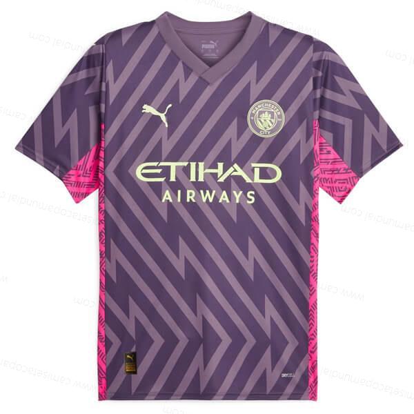 Manchester City Portero Camisa de fútbol 23/24 – Morado – Versión Replica