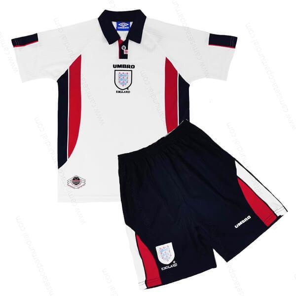 Retro Inglaterra 1a Niños Kit de Fútbol 1998 – Versión Replica